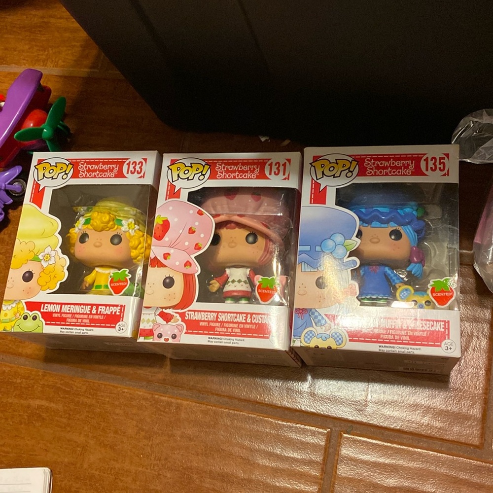 3 set strawberry shortcake n friends